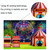150 x 100cm Circus Amusement Park Ferris Wheel Photography Background Cloth(MDA07158)