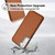 For Samsung Galaxy S23 Leather Texture Full Coverage Phone Case(Brown)