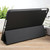 For iPad 9.7 2018 & 2017 / Air / Air2 GEBEI 3-folding Holder Shockproof Flip Leather Tablet Case(Black)