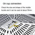 F020 Stainless Steel Plastic Range Hood Oil Cup Oil Receiver