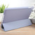 For iPad 9.7 2018 & 2017 / Air / Air2 GEBEI 3-folding Holder Shockproof Flip Leather Tablet Case(Light Purple)