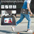 For Lenovo Tab M10 3rd Gen Spider Texture Silicone Hybrid PC Tablet Case with Shoulder Strap(Black)
