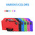 For TCL Tab 8 Le 2023 /Tab 8 2022 Diamond Series EVA Shockproof Sleeve Tablet Case(Red)