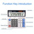OSALO 12 Digits Desktop Calculator Solar Energy Dual Power Calculator(OS-200ml Pro)