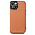 For iPhone 6 Plus / 6s Plus Carbon Fiber Texture Leather Back Cover Phone Case(Brown)