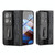 For OPPO Find N2 Integrated  Genuine Leather Weilai Series Phone Case with Holder(Black)