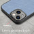 For iPhone 14 Pro Max Carbon Fiber Texture Leather Back Cover Phone Case(Blue)