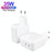 35W PD3.0 USB-C / Type-C Dual Port Charger for iPhone / iPad Series, Plug Size:EU Plug