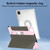 For iPad 10.2 2021 / 2020 / 10.5 720 Rotation Magnetic Painted Leather Smart Tablet Case(Pink Cat)