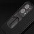 For OPPO Find N2 Integrated Genuine Leather Luolai Series Phone Case with Holder(Black)
