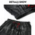 Men Summer Thin Straight Leg Casual Shorts, Size:XL(Stripes)