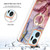 For Honor X7a Electroplating Marble Dual-side IMD Phone Case with Ring(Rose Red 014)