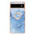 For Google Pixel 6a Electroplating Marble Dual-side IMD Phone Case with Ring(Blue 018) For Google Pixel 6a Electroplating Marble Dual-side IMD Phone Case with Ring(Blue 018)