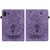 For Honor Pad V8 Pro Butterfly Rose Embossed Leather Tablet Case(Purple)