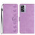 For OPPO A57 2022 Seven Butterflies Embossed Leather Phone Case(Purple) For OPPO A57 2022 Seven Butterflies Embossed Leather Phone Case(Purple)