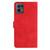 For OPPO Reno8 Pro Seven Butterflies Embossed Leather Phone Case(Red)