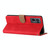 For OPPO Reno8 Pro Seven Butterflies Embossed Leather Phone Case(Red)