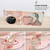For OnePlus 11 Electroplating Marble Dual-side IMD Phone Case with Ring(Rose Gold 015)