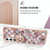 For Samsung Galaxy A24 4G Electroplating IMD TPU Phone Case with Ring(Pink Scales)