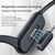 DG-X18 Bone Conduction Bluetooth Headphones Swimming IPX8 Waterproof Sports Headphones, Memory Capacity: 32G(English Black)