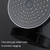 AL-63 5 inch Hotel Showerhead Overhead Spray Plastic Bathroom Rooftop Nozzle(Style D)