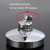 AL-63 5 inch Hotel Showerhead Overhead Spray Plastic Bathroom Rooftop Nozzle(Style D)