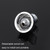 AL-63 5 inch Hotel Showerhead Overhead Spray Plastic Bathroom Rooftop Nozzle(Style D)