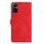 For OPPO Reno8 Lite 5G / Reno7 Z Flower Embossing Pattern Leather Phone Case(Red)