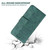 For Nokia C22 Geometric Embossed Leather Phone Case(Green)