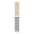 22mm Buckle Braided Nylon Watch Band(Starlight Grey)