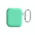 For AirPods 2 / 1 PC Lining Silicone Bluetooth Earphone Protective Case(Spearmint Green)