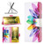For Google Pixel 8 Pro Colored Drawing Pattern Leather Phone Case(Sun Flower) For Google Pixel 8 Pro Colored Drawing Pattern Leather Phone Case(Sun Flower)