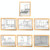 Three-Color Lighting Bedroom Bedside LED Luminous Decorative Painting, Size: Small(Beach)
