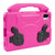 For Samsung Galaxy Tab S7 / S8 Children EVA Shockproof Tablet Case with Thumb Bracket(Rose Red)