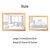 Three-Color Lighting Bedroom Bedside LED Luminous Decorative Painting, Size: Large(Autumn)