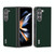 For Samsung Galaxy Z Fold5 ABEEL Genuine Silky Soft Black Edge Phone Case(Green)