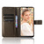 For Oukitel C32 Diamond Texture Leather Phone Case(Brown)