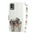 For Nokia C32 3D Colored Horizontal Flip Leather Phone Case(Pug)