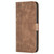 For Xiaomi Redmi Note 9 Pro Plaid Embossed Leather Phone Case(Brown)