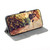 For Nokia C12 3D Colored Horizontal Flip Leather Phone Case(Watercolor Flower)