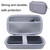 GH1306 Large Mobile Power Storage Bag EVA Digital Accessories Finishing Box Earphone Data Cable Bag