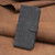 For Nokia C22 Plaid Embossed Leather Phone Case(Black)