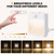 NL2101 Motion Sensor LED Night Light AC Plug Dimming Sleep Lights,Spec: Warm and White UK Plug