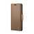 For iPhone XS CaseMe 023 Butterfly Buckle Litchi Texture RFID Anti-theft Leather Phone Case(Brown)