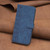 For iPhone 13 Plaid Embossed Leather Phone Case(Blue) For iPhone 13 Plaid Embossed Leather Phone Case(Blue)