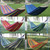Outdoor Double Thickened Canvas Hammock Indoor Swing, Size:200x100cm(Colorful)