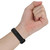 For Xiaomi Mi Band 8 Solid Color Stainless Steel Plug Replacement Watch Band (Blue Green)