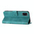 For Samsung Galaxy A31 Line Pattern Skin Feel Leather Phone Case(Light Blue)