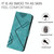 For Samsung Galaxy A31 Line Pattern Skin Feel Leather Phone Case(Light Blue)