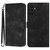 For Samsung Galaxy A24 4G Line Pattern Skin Feel Leather Phone Case(Black) For Samsung Galaxy A24 4G Line Pattern Skin Feel Leather Phone Case(Black)